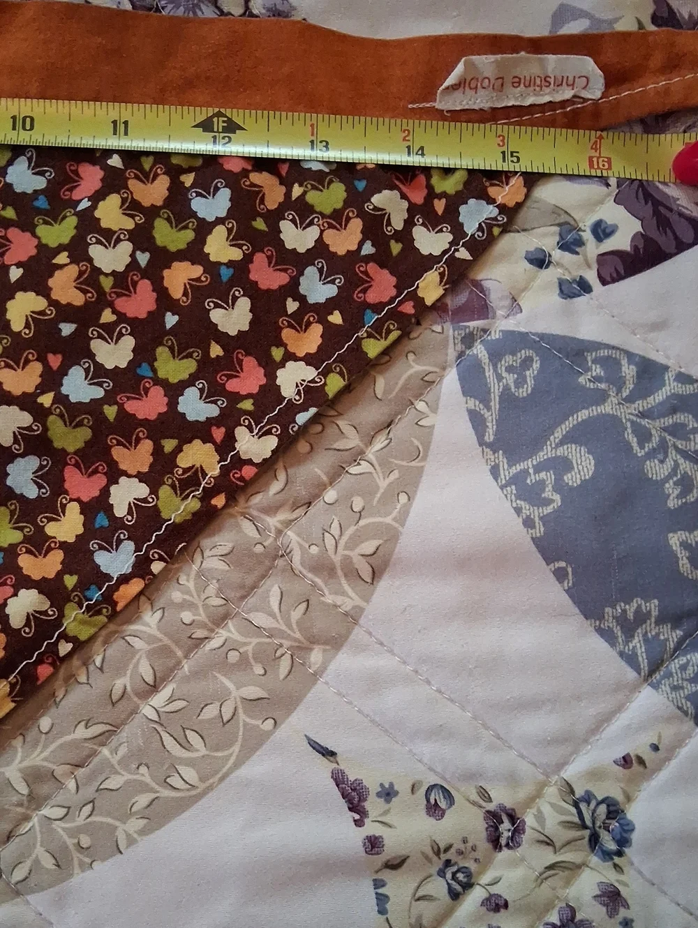 Set Of 3 Vintage Hand Made Christine Dobler Head Scarfs.